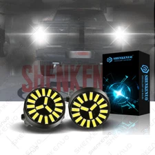 2-PCS 4014 SMD LED Backup Reverse Light Bulbs For GMC Sierra 1500 2500 3500 HD