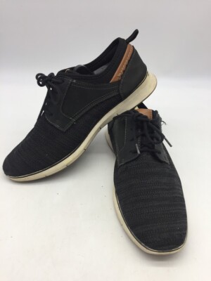Sonoma Men's Ronan Black Mesh Sneakers Shoes Size 10M