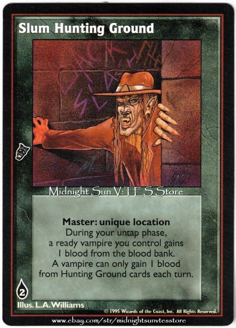 Slum Hunting Ground Vampire: The Eternal Struggle V:TES VTES