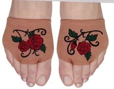 Lot of 2 pair! Angelo Luzio  SoleSaver Dance Contemporary Lyrical Shoes Tan 602A