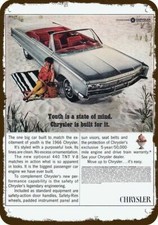 1966 Chrysler Newport 440 Tnt V8 Convertible Car Vintage Look Decorative Metal S 1966 Chrysler Newport 440 Tnt V8 Convertible Car Vintage Look Decorative Metal S