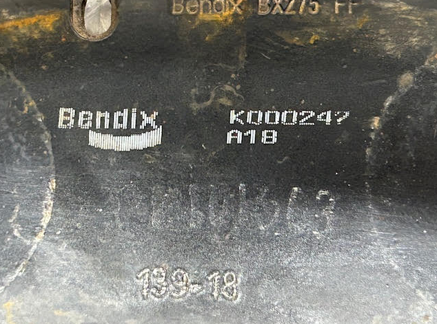 Bendix BX275 K000247 Disc Brake Pads - 1 Set of 2 Pads for sale online ...