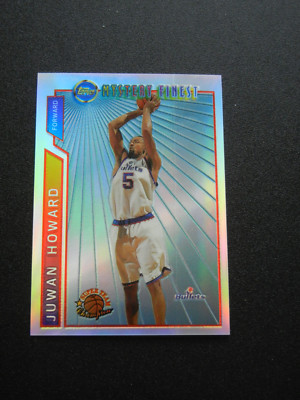 1996-97 Topps Super Team Champion Mystery Finest Refractor #M5 Juwan Howard Bull