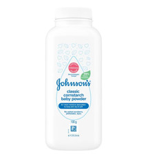 Johnson's Classic Cornstarch Baby Powder Keep Skin Dry  Soft 100g FREE SHIPPING