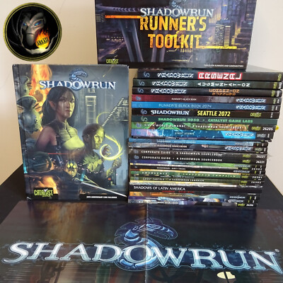 SHADOWRUN 4th Edition & 20th Anniversary - MULTILIST Selection - CATALYST R13