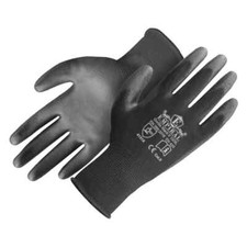 Empiral Gorilla I PU Coated Black Gloves Sizes 8, 9 &10   pack of 12 pairs,