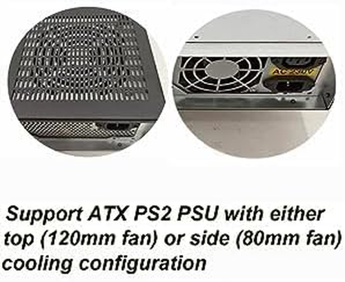 Microatx 2U Rackmount Server Chassis Short Depth 1X5.25 Front +4X3.5 Bay / USB3. - Picture 8 of 9