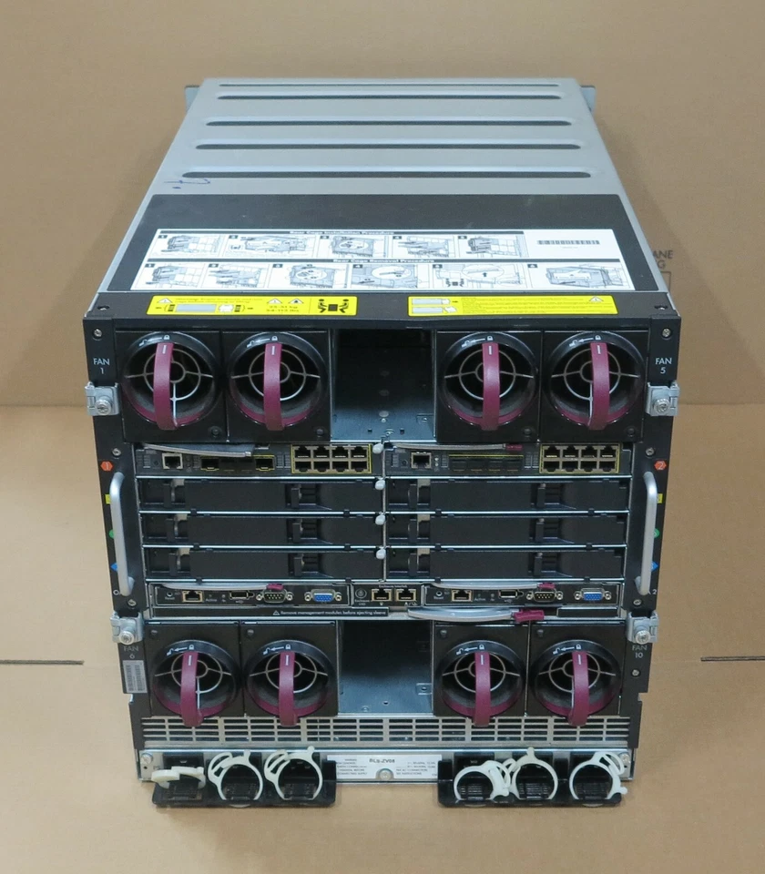 HP ProLiant C7000 Chassis + 16x HP BL460c G6 2x 4C L5520 2.26Ghz 64GB Ram 2 Bay - Image 2 of 3