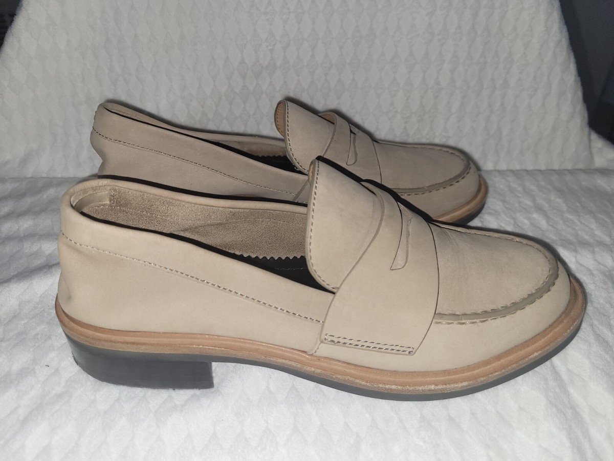 Rag & Bone Slayton Loafer Soft Nubuck Leather LightSand 