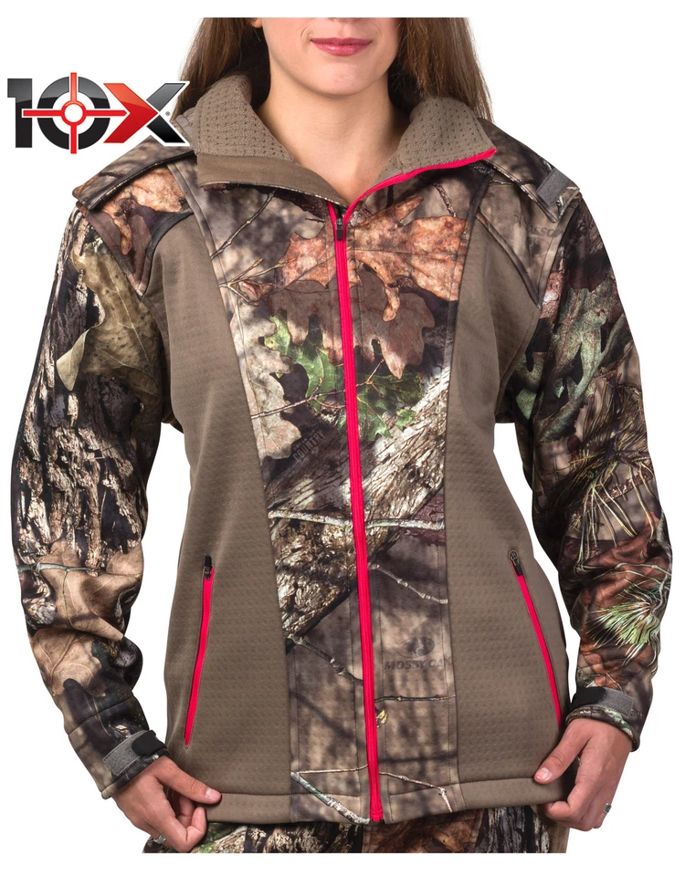 Walls Womens Softshell Hunting Jacket 10X Lockdown, Mossy Oak, Realtree - Image 3 of 4