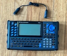 Texas Instruments TI-92 Graphing Calculator w/ Cover & Data Link Cable Tested