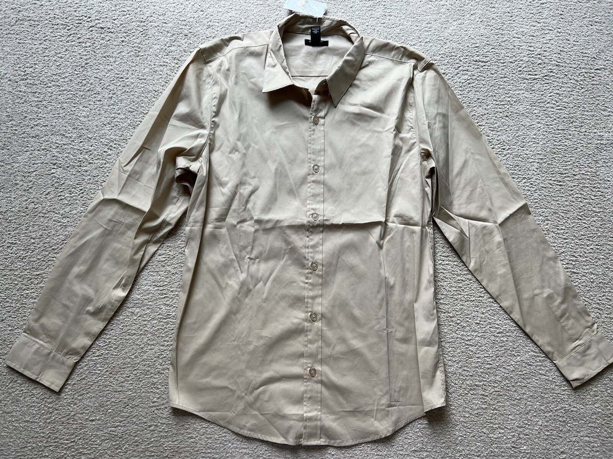 forever 21 mens dress shirts Amazon.com: Forever 21 Men's Boxy Cropped Boucle Shirt Black Medium : Clothing, Shoes & Jewelry