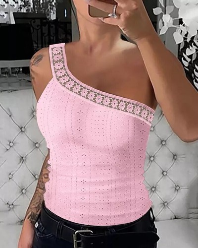 Mujeres Moda Sin mangas Camiseta Sexy Camiseta Chaleco Cuello en V Prenda para el torso sin mangas Blusa de ocio EE. UU. - Imagen 44 de 84