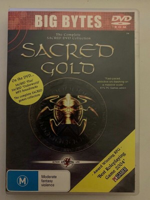 Big bytes: sacred Gold - pc CD-rom Game (9330812005599)