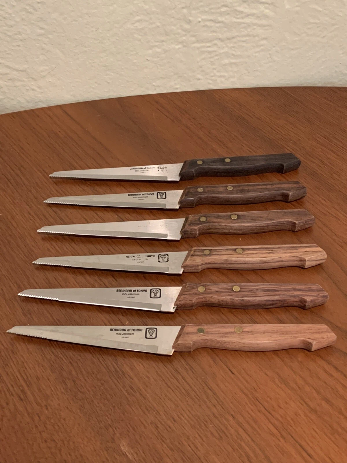 (1) Vintage BENIHANA of Tokyo Japan Japanese Chef's Serrated Paring Knife