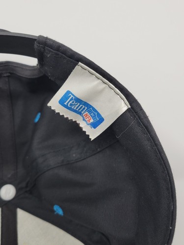 Vintage 90s Carolina Panthers East Port Graffiti Style Wrap Around SnapBack Hat - Picture 9 of 9