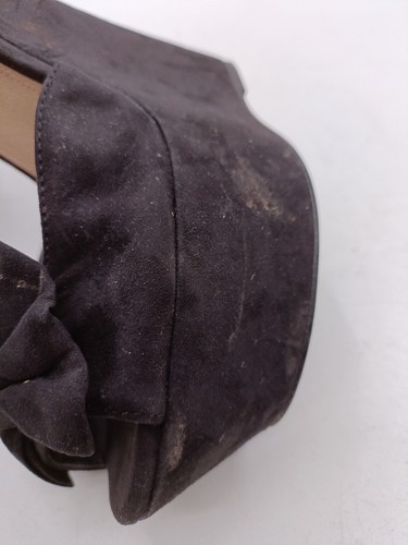 Tacones de oficina para mujer UK 3 negros 100 % otra plataforma - Imagen 5 de 9