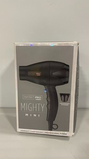 INFINITIPRO by Conair Mighty Mini Hair Dryer Compact Travel Blow Dryer