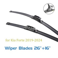 2,Wipers Blades 26" 16" for Kia Forte 2019-2024 All-seasons Front J-hook
