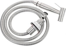 Stainless Steel Kitchen Sink Sprayer , Pull Out Spray Head with 1.5M Hose, Un