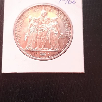 France Pièce de monnaie 10 Francs Hercule 1976 Valeur faciale 10 Francs - Photo 1/2