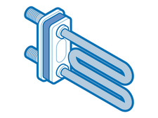 Midea 12231000052448 Stove Element 2200W OEM Compatible Heating Part