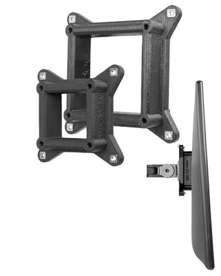 3IDEE Universal VESA Adapter Set 50 x 50 auf 75 x 75 mm und 75 x 75 auf 100 x 100 