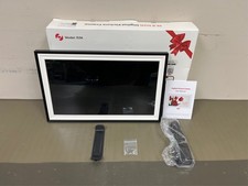 BIGASUO Digital Picture Frame Frameo 15.6" WiFi Electronic Photo Frames Large 2