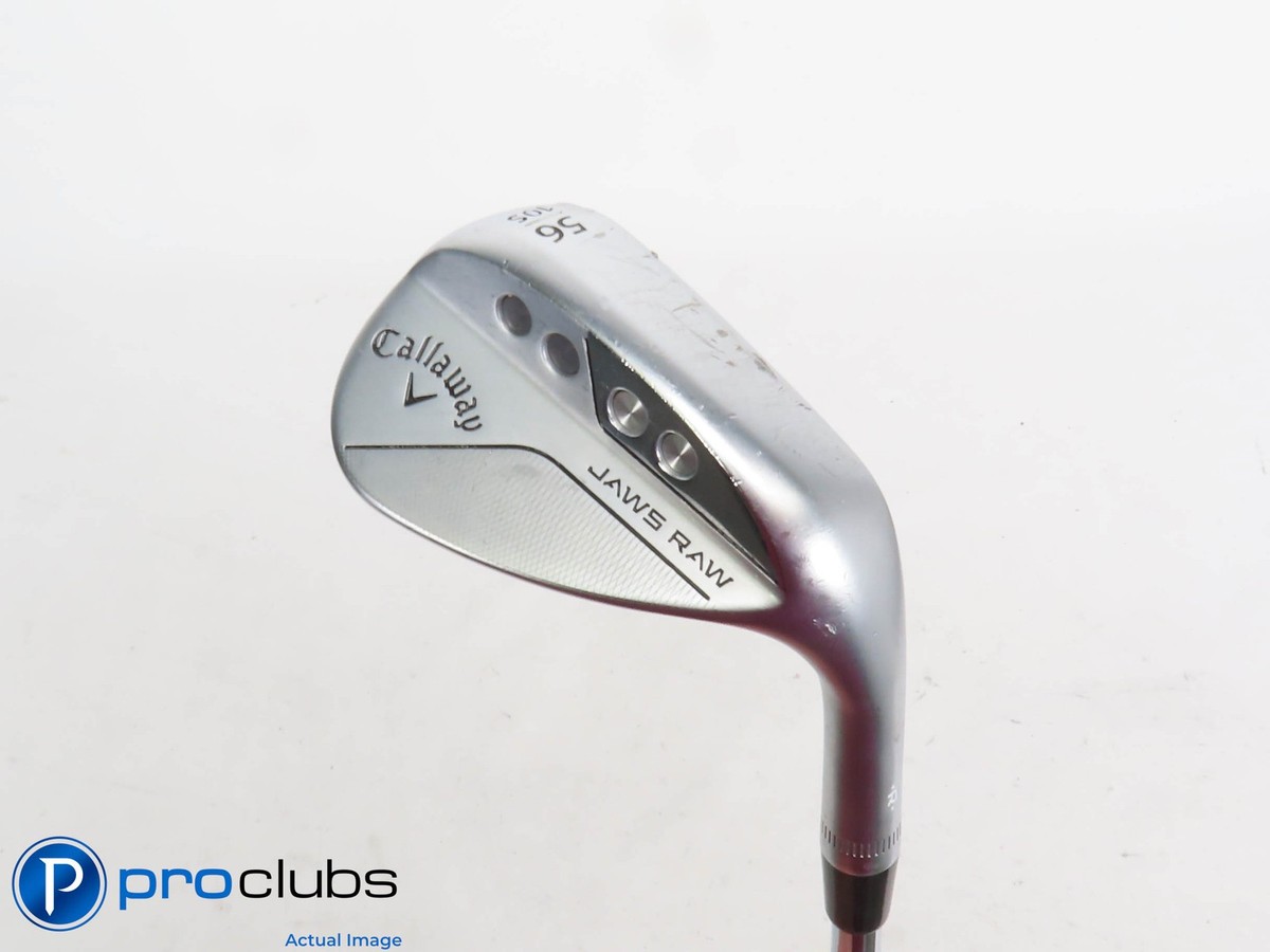 Callaway JAWS RAW Chrome 56*(10*) WEDGE S-Grind - DG Spinner