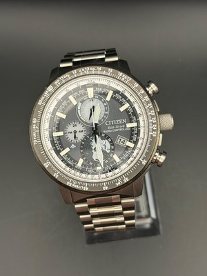 Citizen Promaster Geo Trekker Men's Watch Gray Dial World Time BY3006-53H