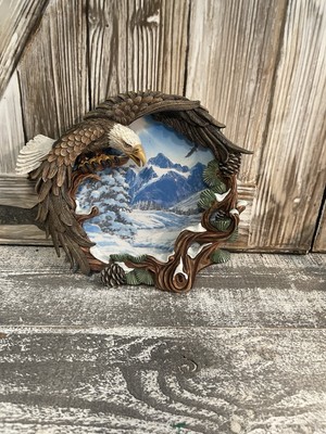 Winter Solstice Plate Four Seasons of the Eagle Special Edition Plate Collection