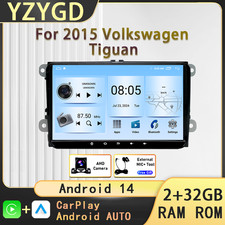 For Volkswagen Tiguan 2015 Multimedia Car Radio Carplay Stereo Video Gps Navi Bt