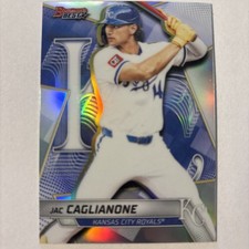 Jac Caglianone 2025 Bowman’s Best Base REFRACTOR #TP-3