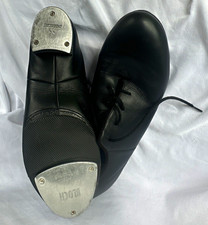Bloch Audeo Men's Leather Lace Up Tap Shoes Black Size 10.5 M S0381