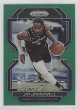 2021-22 Panini Prizm Green Prizm Jaylen Nowell #41 17hr