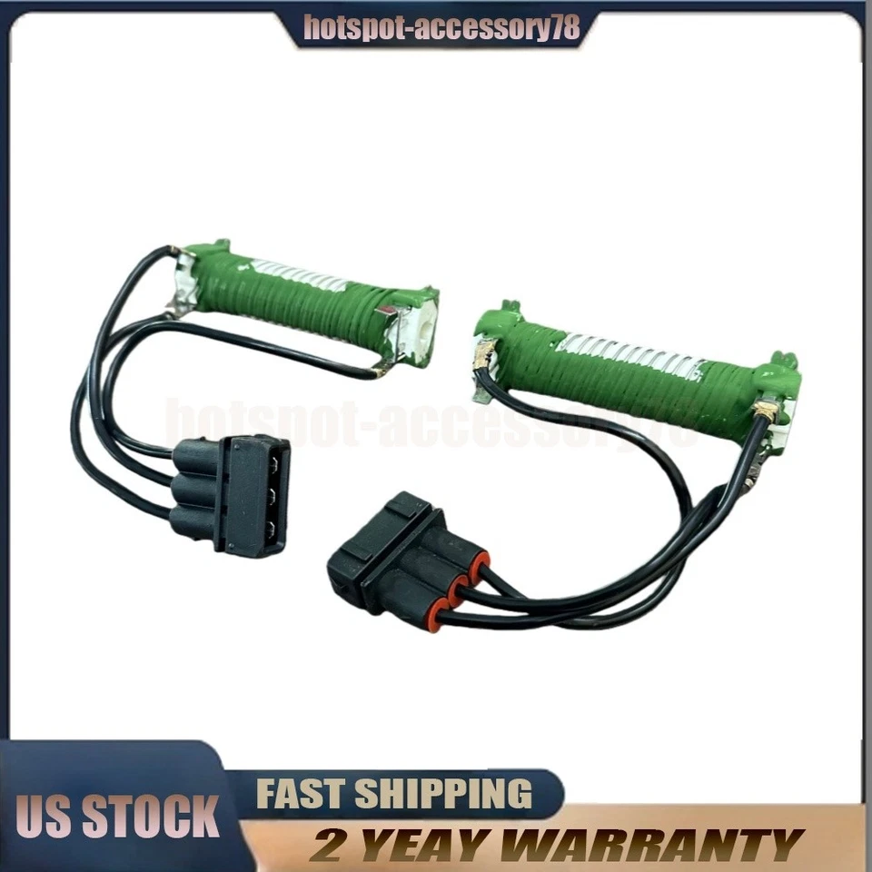 2 piezas 701959263D NUEVO Motor Ventilador Resistencia Para VW EuroVan Transporter 93-03 Foto 4 de 4