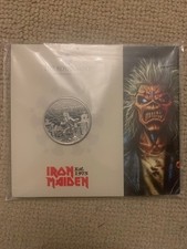 IRON MAIDEN 2025 £5 COIN, OFFICIAL ROYAL MINT ISSUE - AVAILABLE FOR DISPATCH NOW - Available on eBay