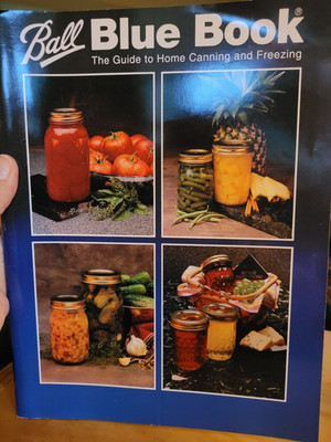 Ball Blue Book Home Canning & Freezing Cookbook Paperback Edition 32 1993