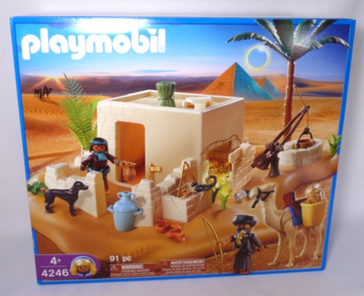 Playmobil Egyptian Tomb Treasure 4246 Thieves Hideout 2009 NISB