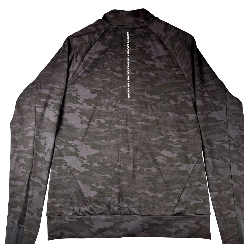 Alphalete Premium Full Zip Jacket Men’s M Black Camo Stretch Track Top - Image 4 of 4