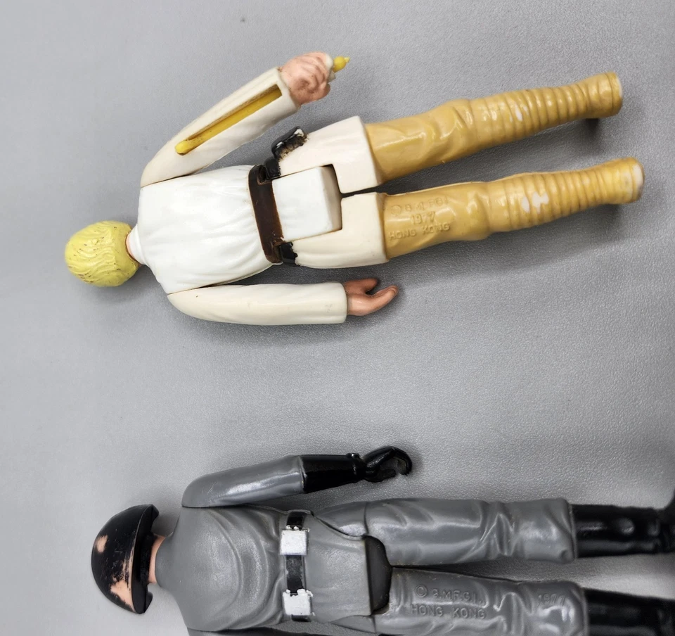 1977 Star Wars Farmboy Skywalker y Escuadrón de la Muerte Star Commander Figuras Hong Kong Foto 4 de 4