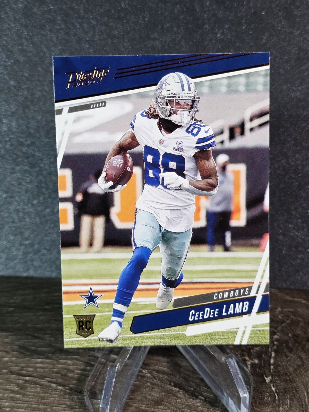 2020 Panini Chronicles #306 CeeDee Lamb Prestige Rookies Update Dallas Cowboys