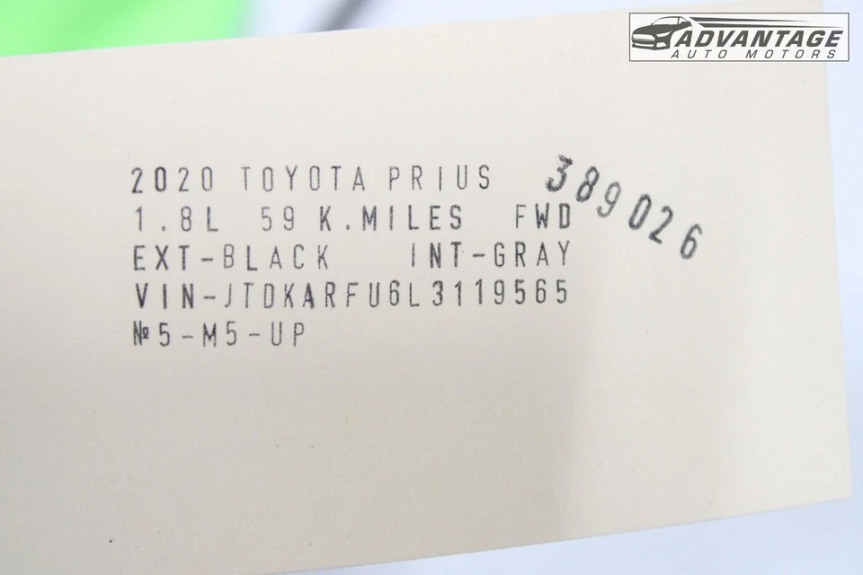 TOYOTA PRIUS 2004-2022 MALETERO MALETERO MALETERO GANCHO DE AMARRE OEM Foto 4 de 4