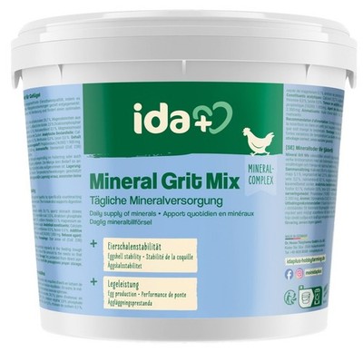 Kerbl IdaPlus Mineral Grit Mix 5 kg Hühnerfutter Mineralfutter 73190