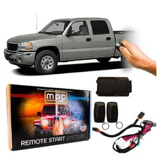 Remote Start Keyless Entry Kit For 2005-2006 GMC Sierra 1500 HD - Semi-Plug-n-P