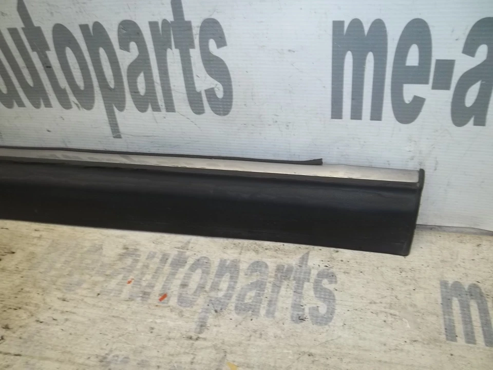 77-85 Mercedes-Benz W123 Passenger Side Right Rear Door Lower Molding Trim OEM - Image 2 of 4