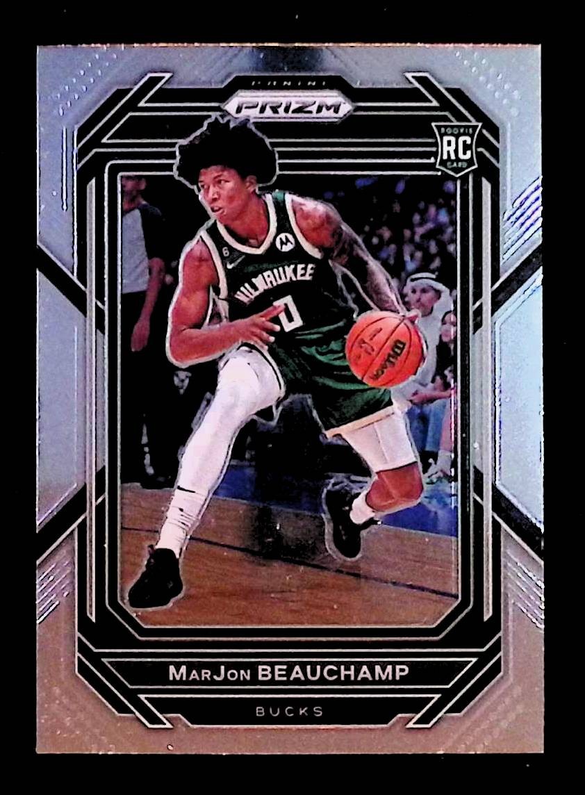 MarJon Beauchamp 2022-23 Panini Prizm #268 Rookie Milwaukee Bucks