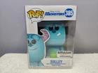 Funko Pop Disney Monsters Inc Flocked Sulley Amazon Exclusive #385 w/Protector