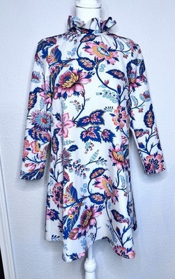 Tuckernuck Women's SZ XS The Multi Floral Daphne Dress Graduation Dress Bow  tie | eBay
