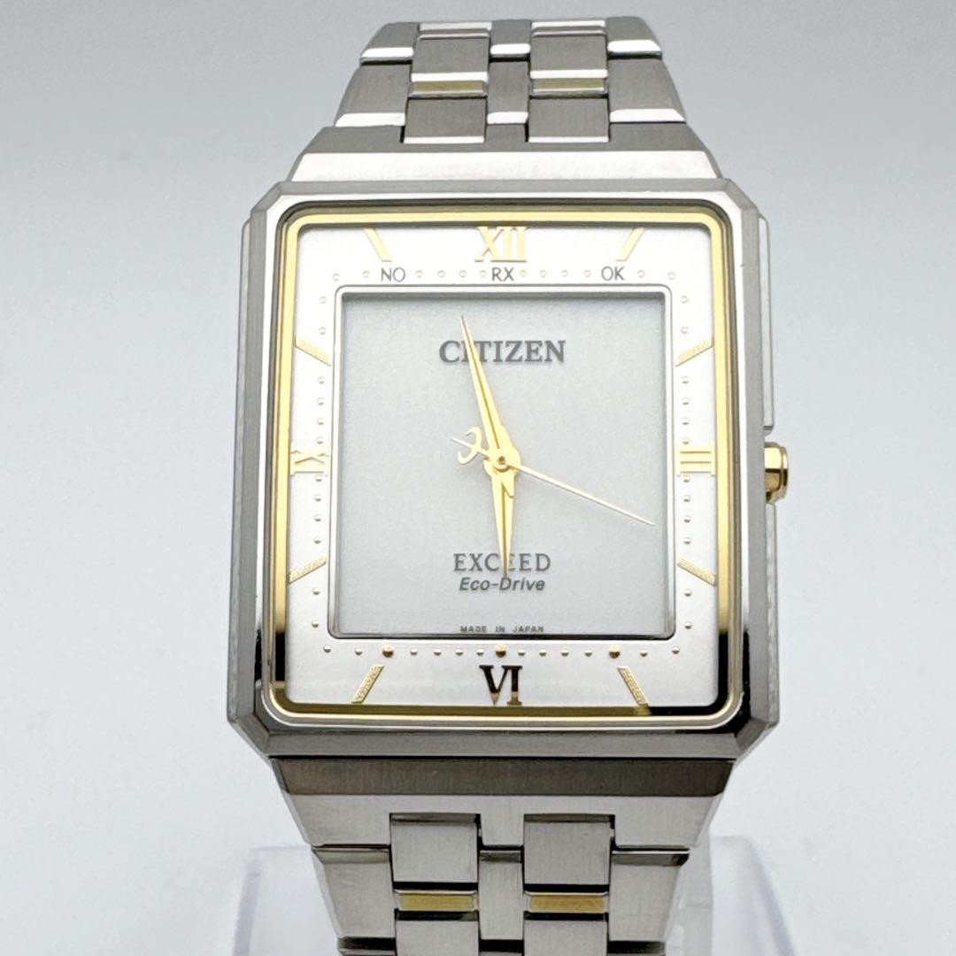 Citizen Exceed Eco-Drive Square Men's Watch Working